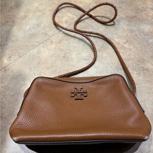 Tory Burch Tan Leather Crossbody Bag
